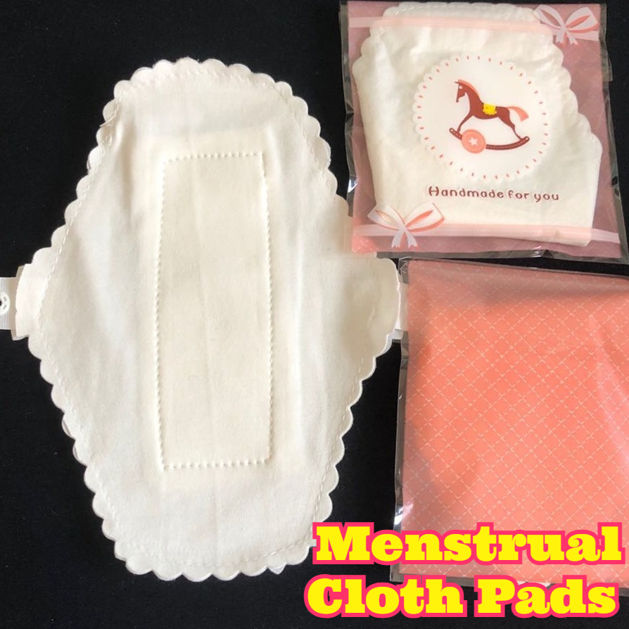Cloth Pad Reusable - Waschbare Menstruationsbinden aus Stoff, 18 cm,