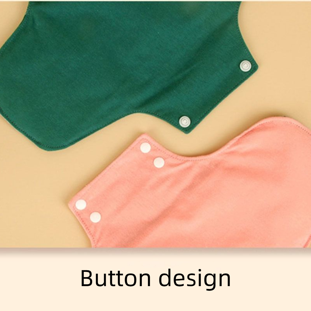 Cloth Pad Reusable - Waschbare Menstruations-Stoffbinden Wiederverwendbar 23/28CM Slipeinlage Atmungsaktive