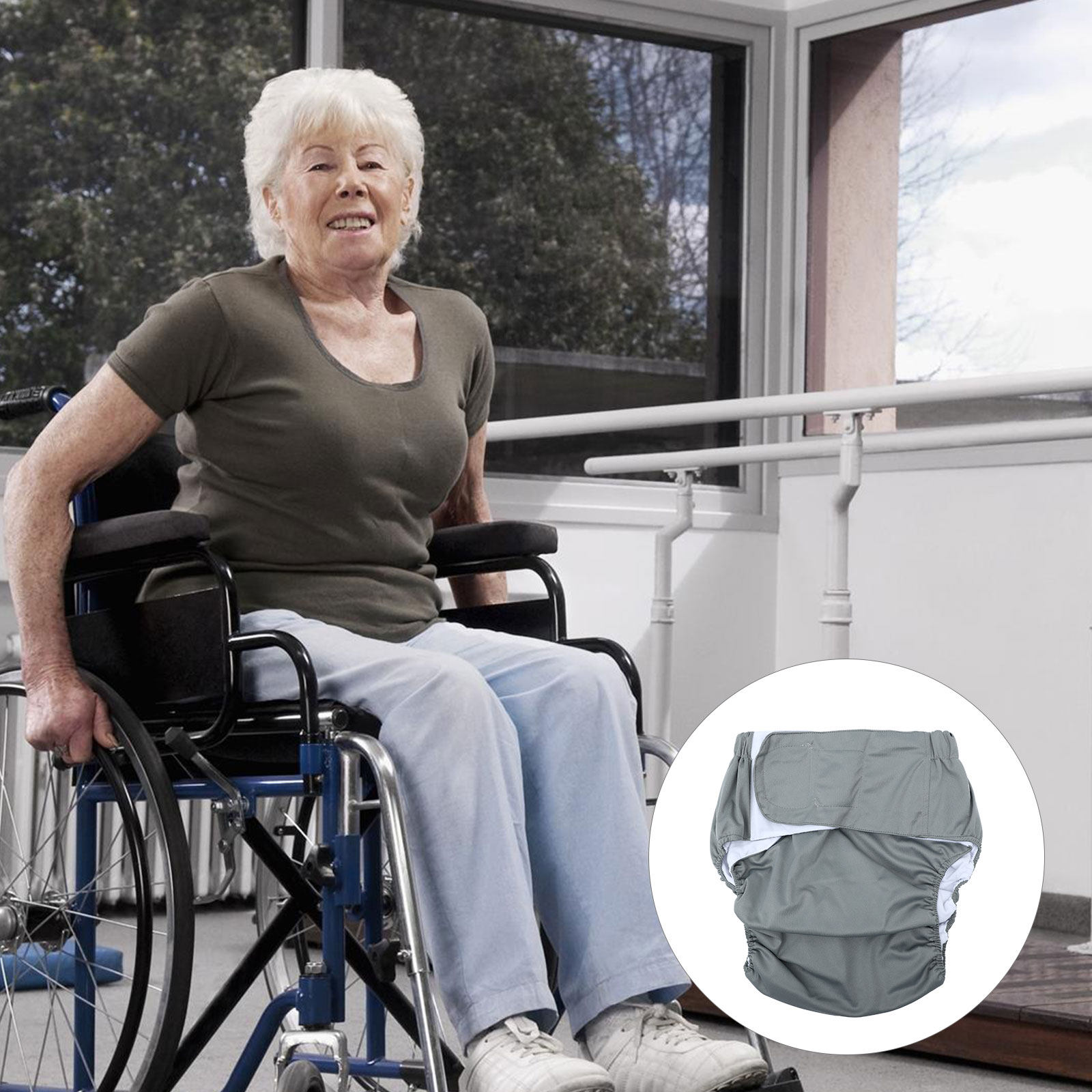 Cloth Pad Reusable - 1 Stück Stoffwindel für Erwachsene und