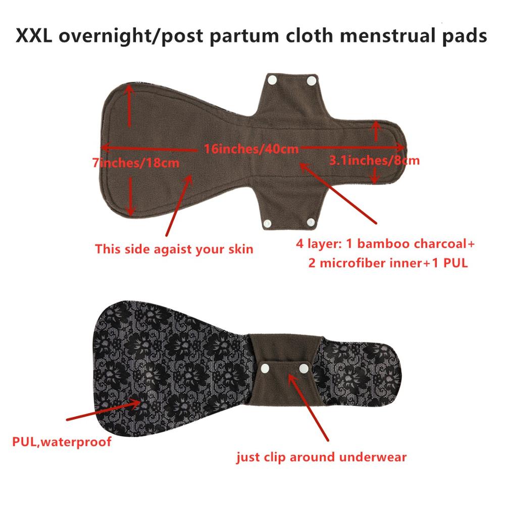[Sigzagor]1 XXL-Stoff-Menstrua – Cloth Pad Reusable Bewertung und Preis