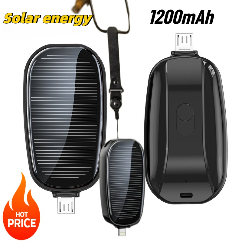 1200mAh Solar Mini Powerbank S – Solar Charger Panel Foldable Bewertung und Preis