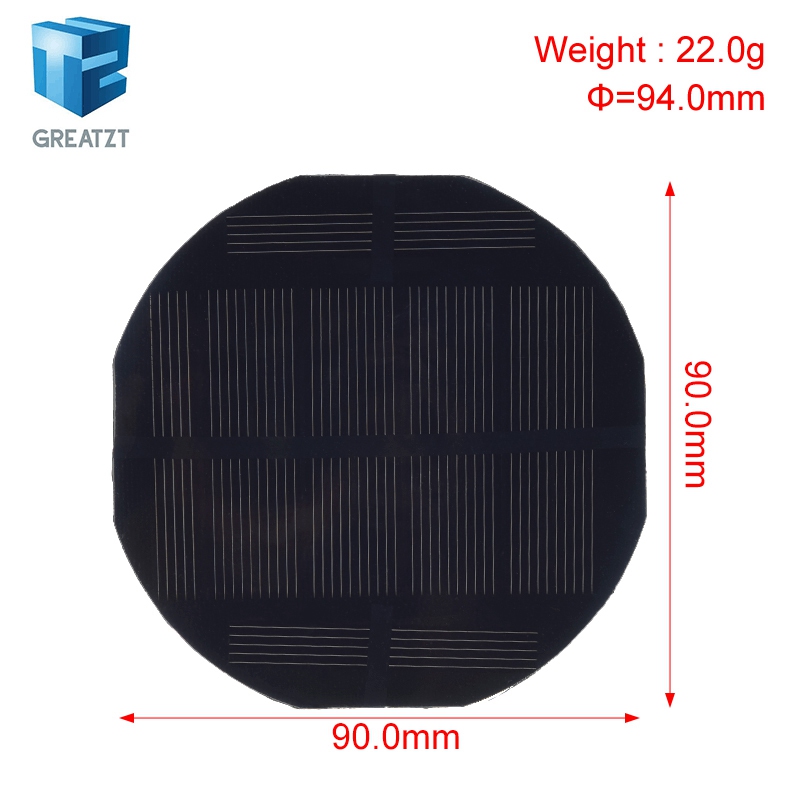 GREATZT 5,5V 180mA Solarpanel  – Solar Charger Panel Foldable Bewertung und Preis