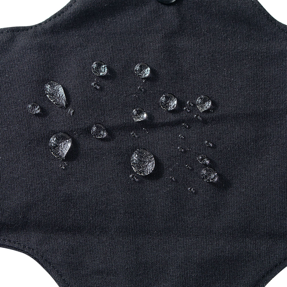 1pc schwarz reine Baumwolle Da – Cloth Pad Reusable Bewertung und Preis
