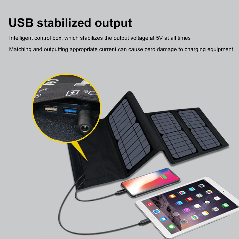 42W 63W 5V 18,5V Faltbare Sola – Solar Charger Panel Foldable Bewertung und Preis